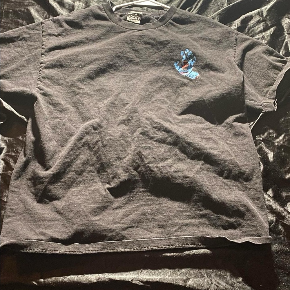Vintage Black Santa Cruz Tshirt